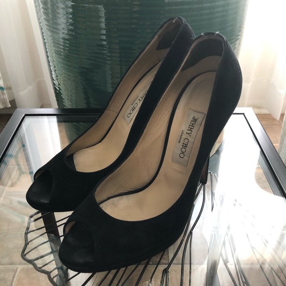 Jimmy Choo Shoes Jimmy Choo London Pumps Shoes Suede Leather Poshmark